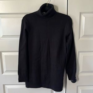 French Connection Basic Black Classic Turtleneck - size CL